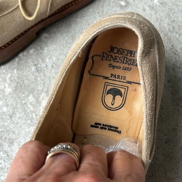 Joseph Fenestrier suede lace up oxfords - Picture 8 of 10